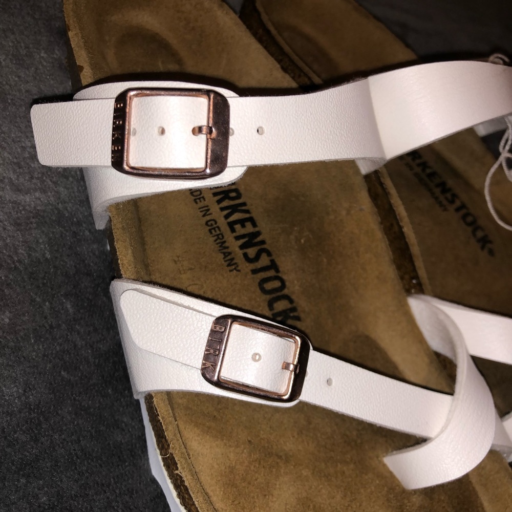 Birkenstock Mayari White Sandals - Picture 4 of 7